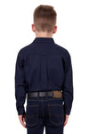 Thomas Cook Boy's Linen Shirt Navy