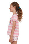 Thomas Cook Girl's Live To Ride Pjs Pink