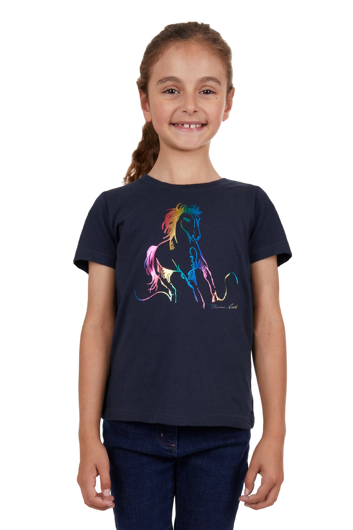 Thomas Cook Girl's Willow Tee Navy