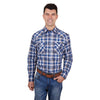 Wrangler Men's Nigel Shirt Navy/Blue