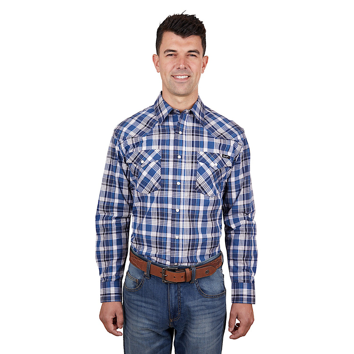 Wrangler Men's Nigel Shirt Navy/Blue