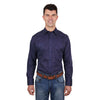 Wrangler Men's Cam Shirt Navy/Blue