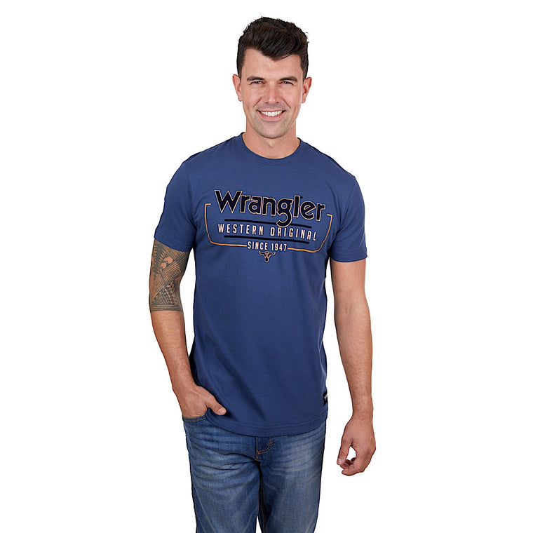 Wrangler Men's Liam Tee Denim