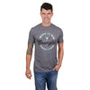 Wrangler Men's David Tee Charcoal Marle