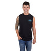 Wrangler Men's Jack Muscle Tank Black