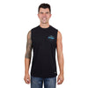 Wrangler Men's Jack Muscle Tank Black