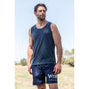 Wrangler Men's Zane Singlet Navy Marle