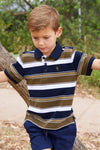 Thomas Cook Boy's Matteo Polo Navy/Tan