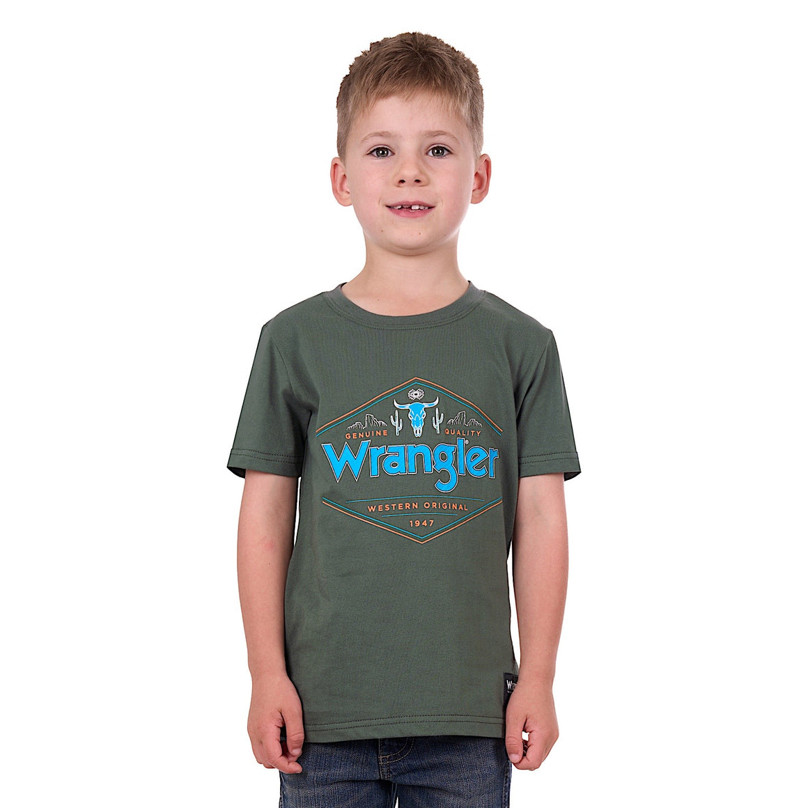 Wrangler Boy's Jack Tee Cypress