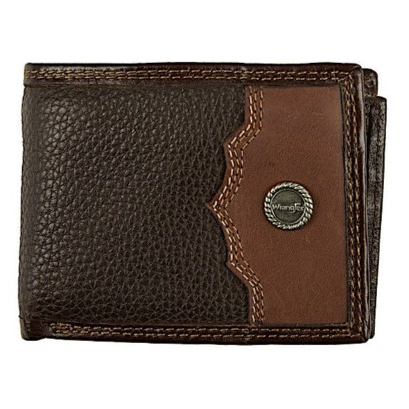 Wrangler Wallet Johnny Dark Tan