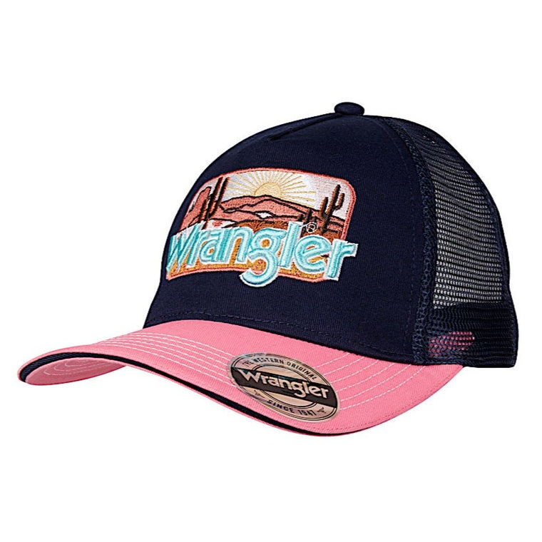 Wrangler Cap Romy Trucker Navy/Peach