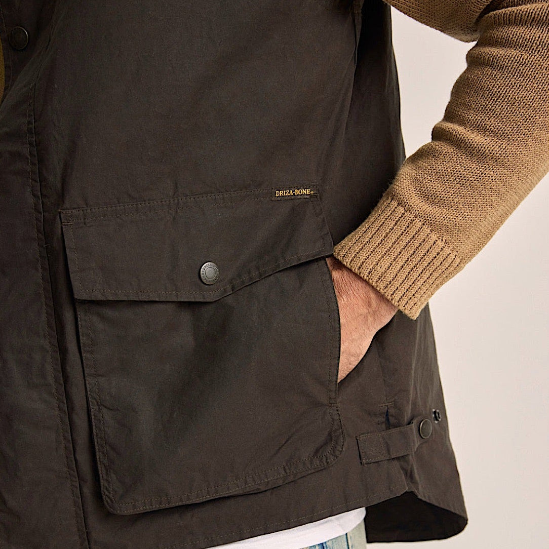 Driza-Bone Jumbuck Vest - Heritage Brown