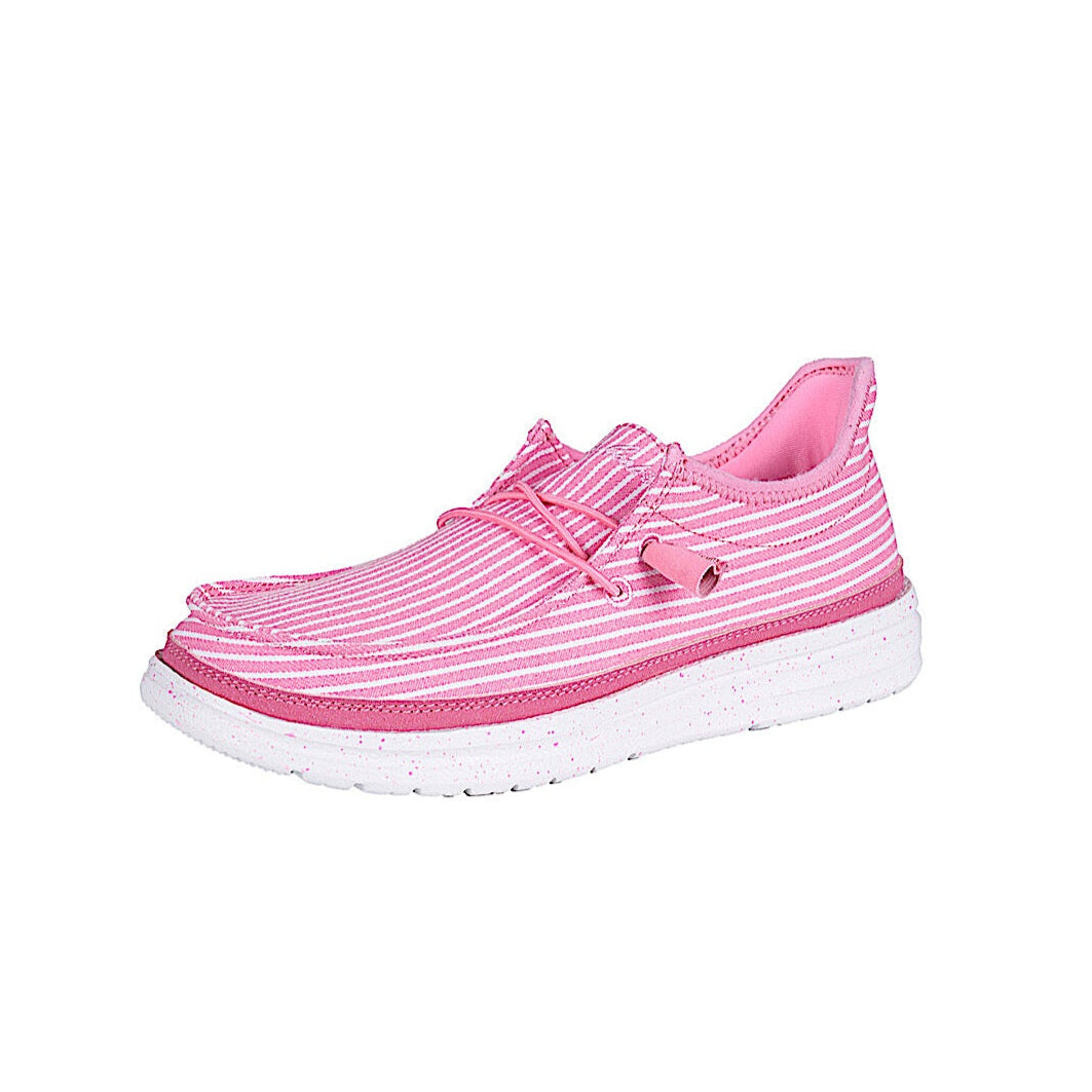 Thomas Cook Women’s Sandy Comfort Shoe - Pink Stripe