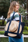 Thomas Cook Hat Carry Tote Bag Navy