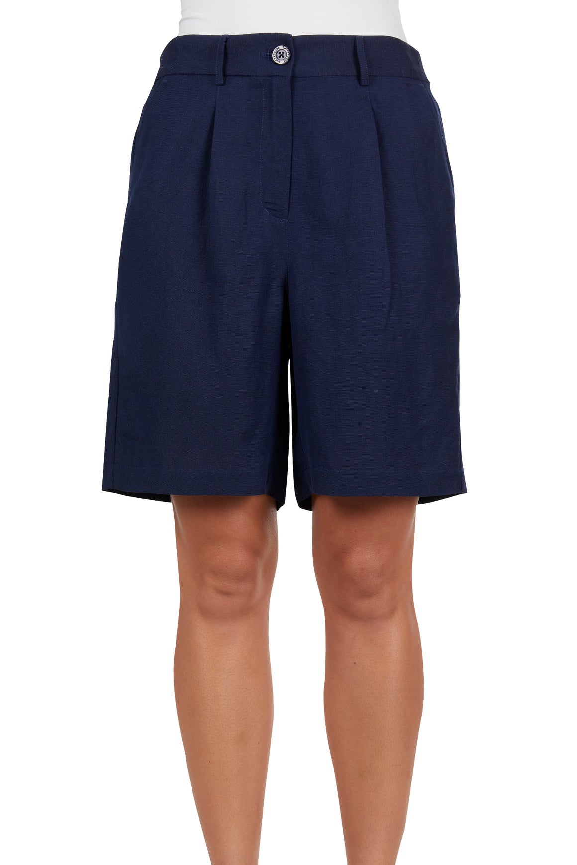 Thomas Cook Women's Isabel Linen Short Navy