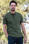 Thomas Cook Men's Logan Tailored Polo Dark Green