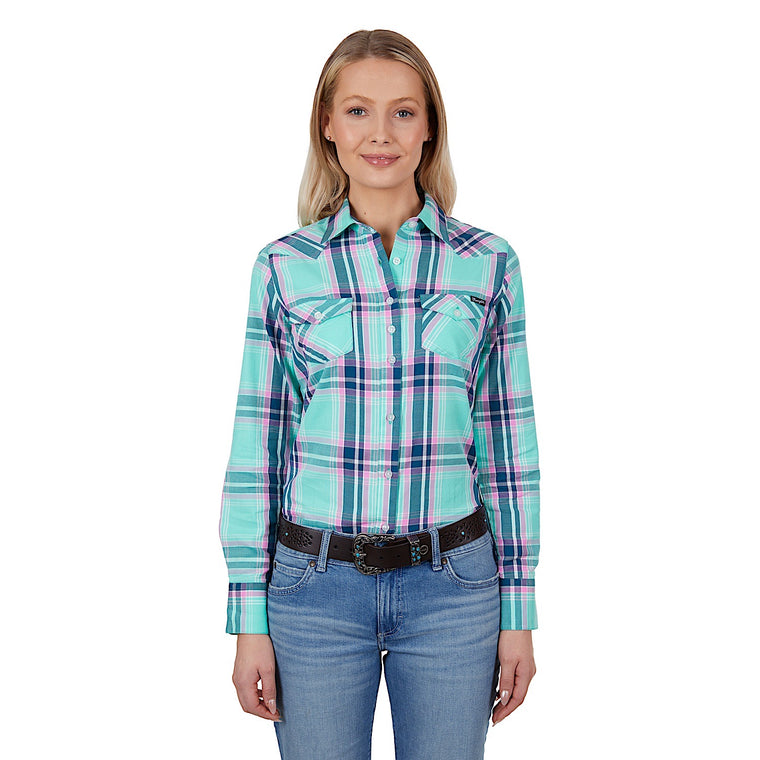 Wrangler Women's Pippa Shirt Green