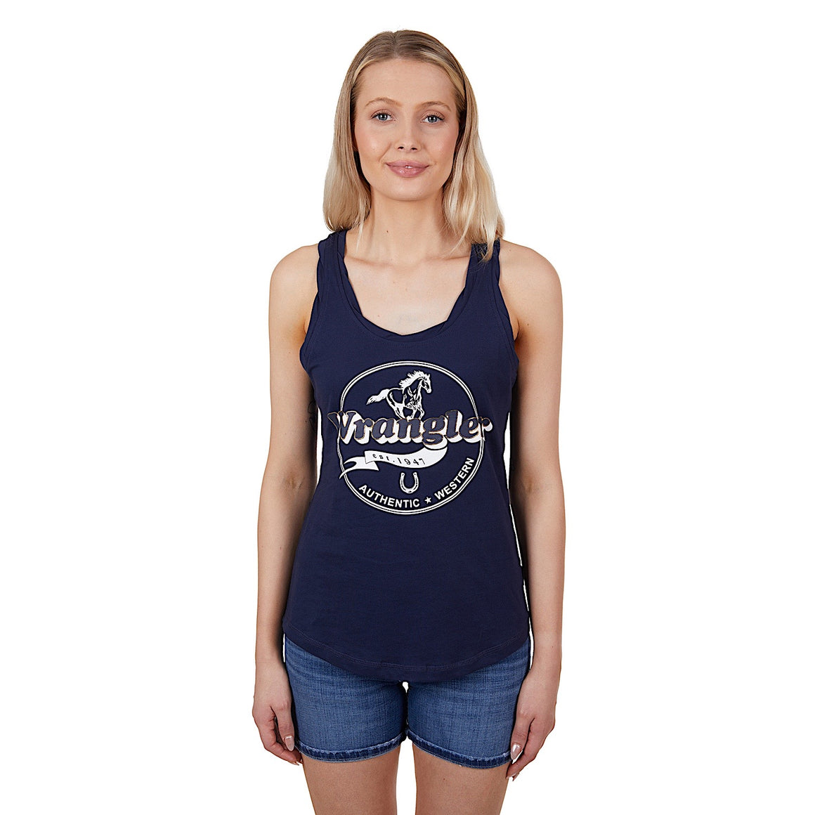 Wrangler Women's Georgia Tank Navy