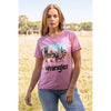 Wrangler Women's Tegan Tee Pink