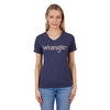 Wrangler Women's Bianca Tee Navy Marle