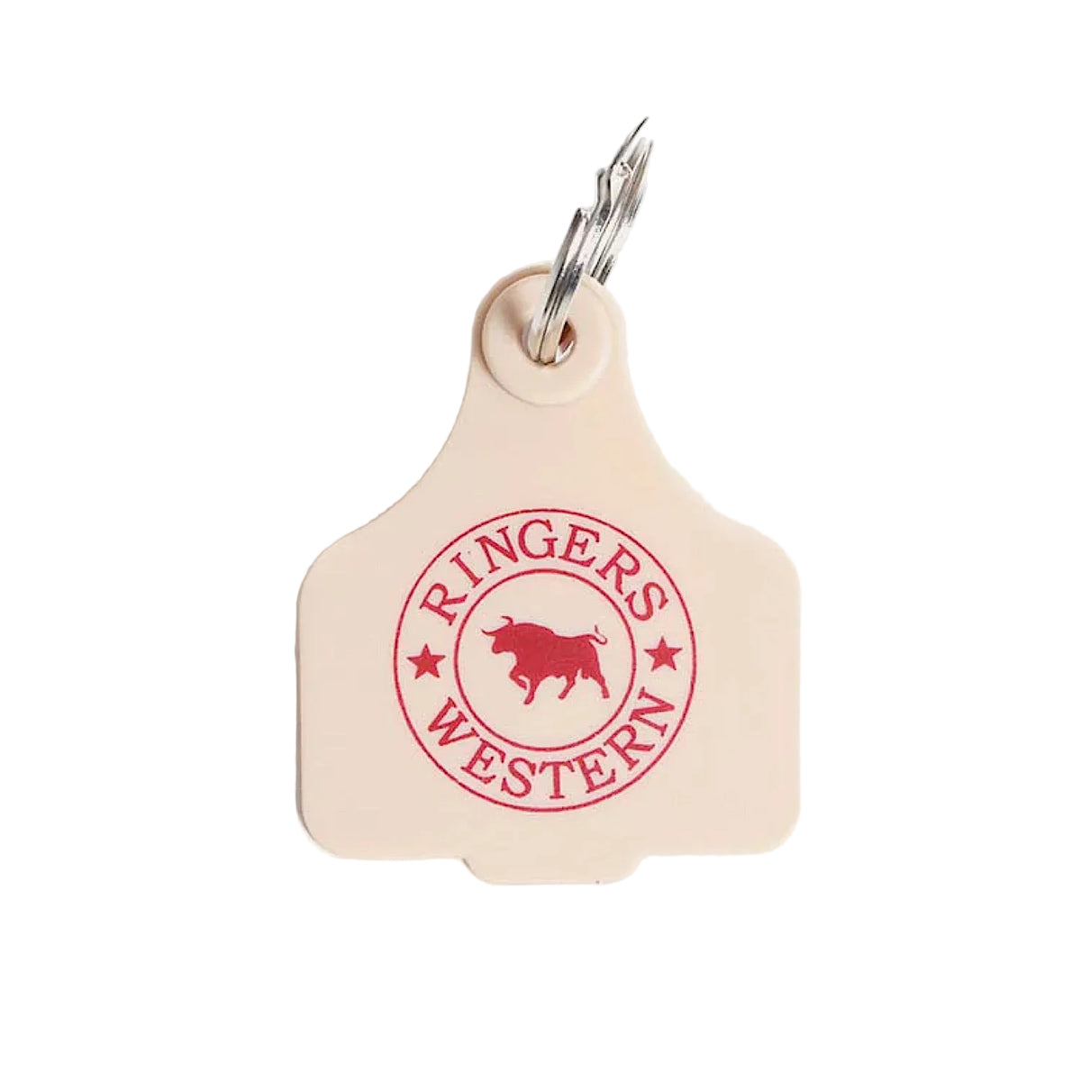 Ringers Western Cattle Tag - Biscuit