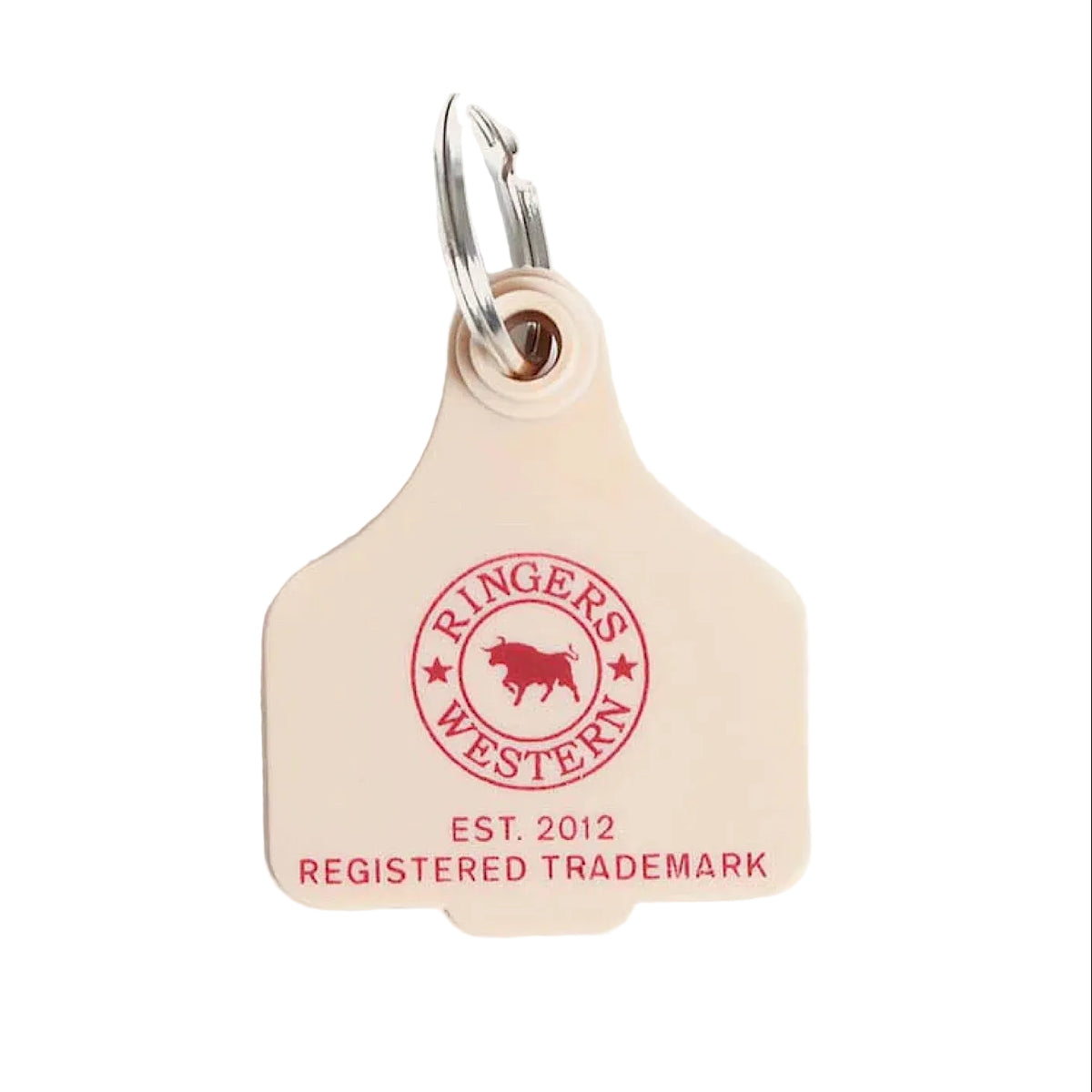 Ringers Western Cattle Tag - Biscuit