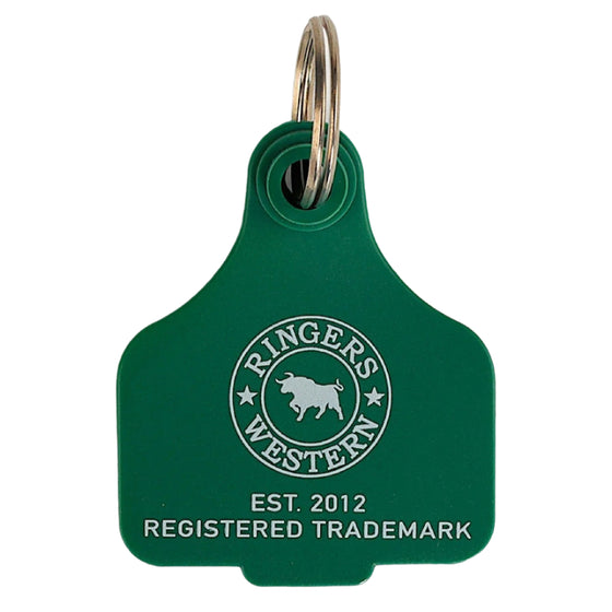 Ringers Western Cattle Tag - Lake Green