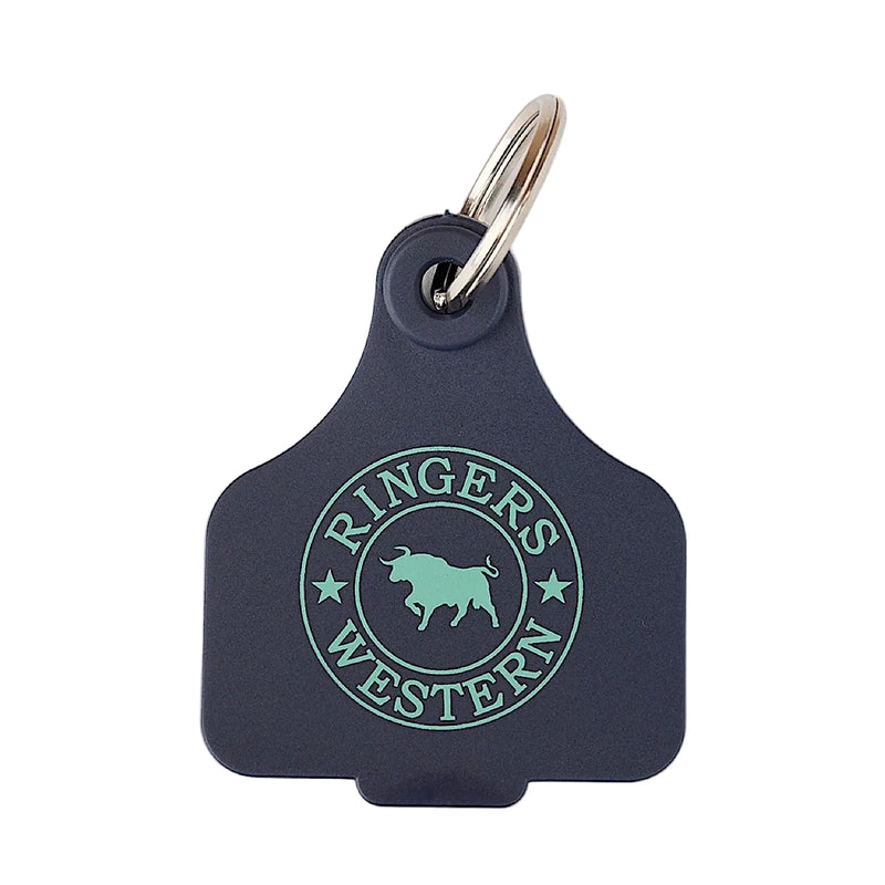 Ringers Western Cattle Tag - Navy/Deep Mint
