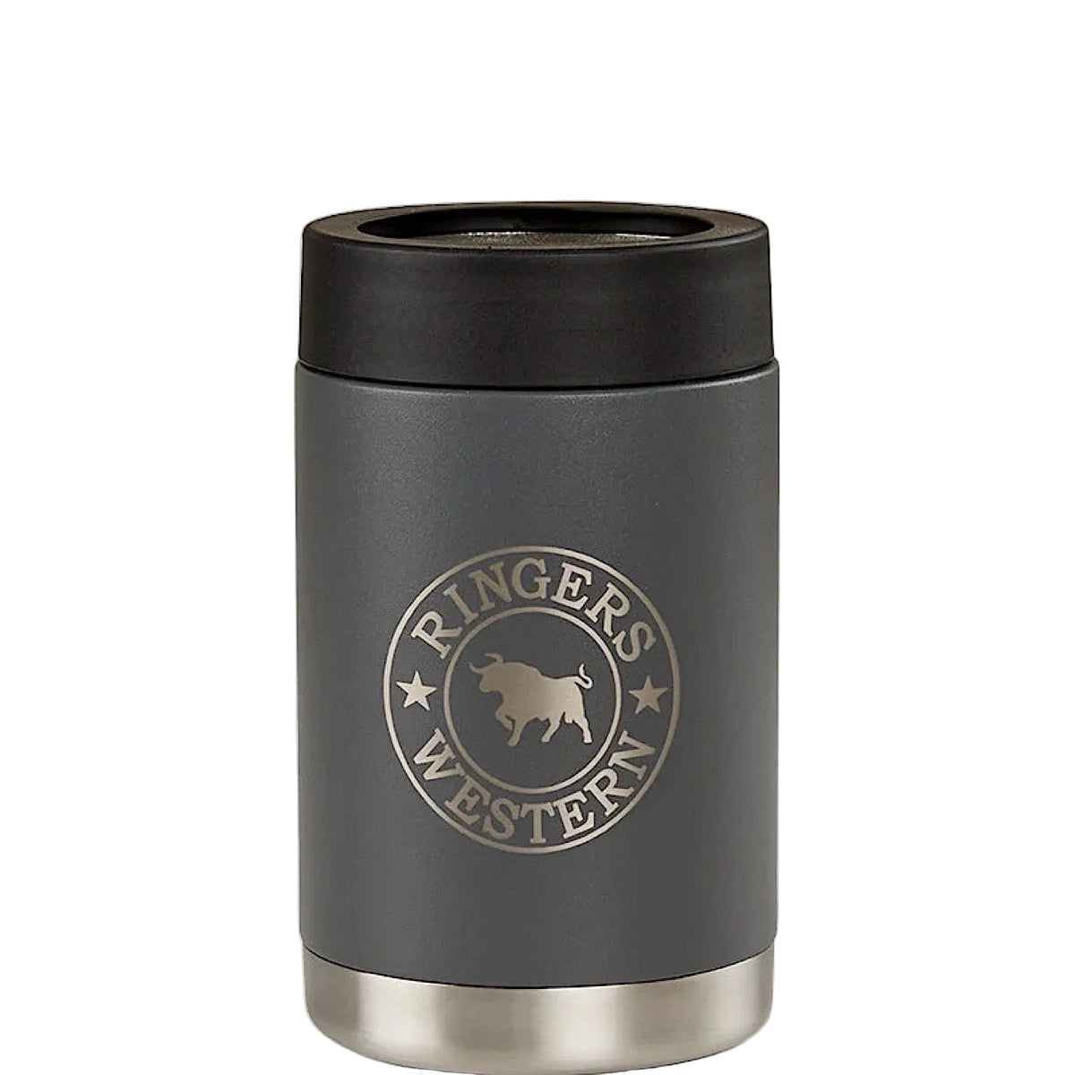 Ringers Western Escape Can Cooler - Charcoal
