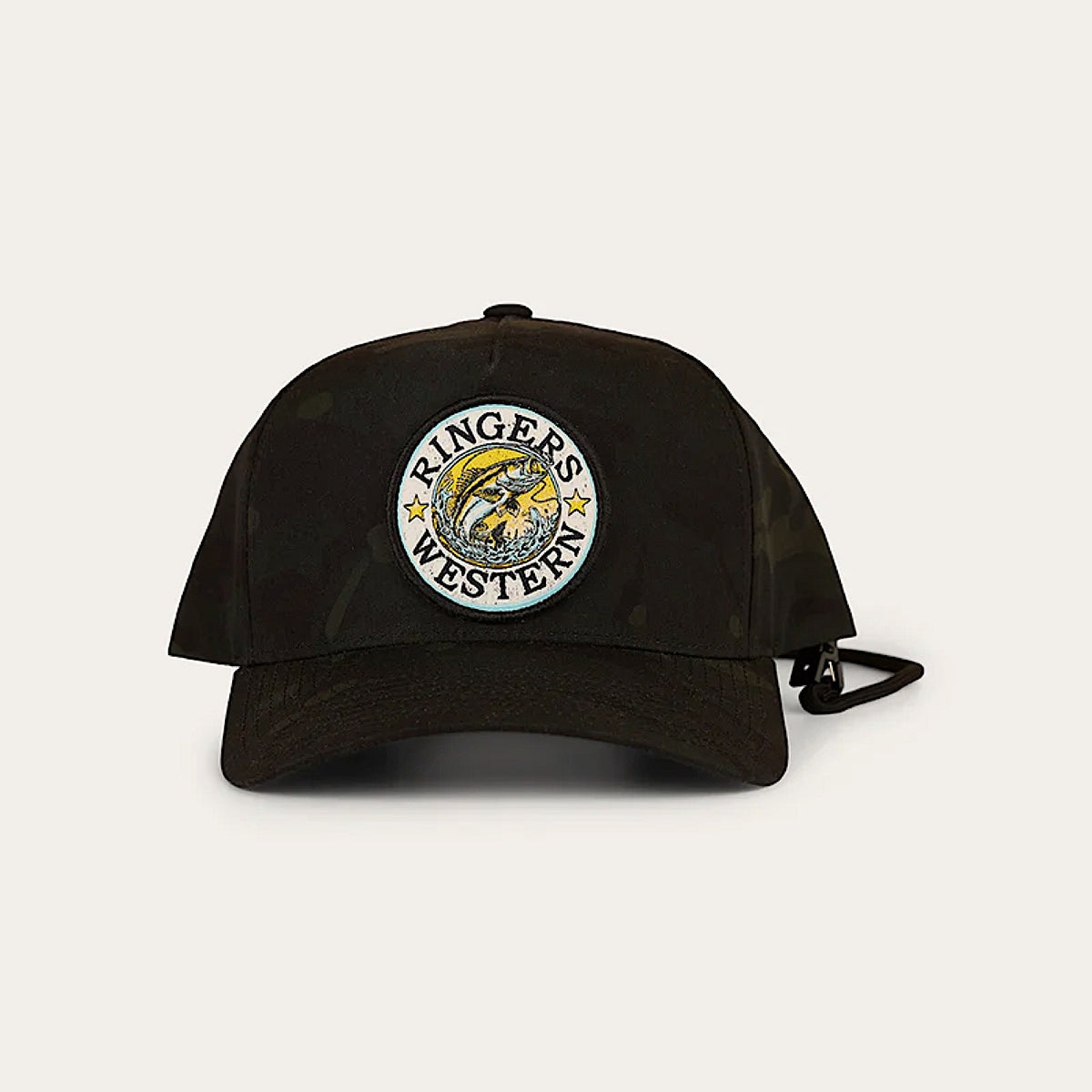 Ringers Western Big Catch Tech Baseball Cap - Black/Camo