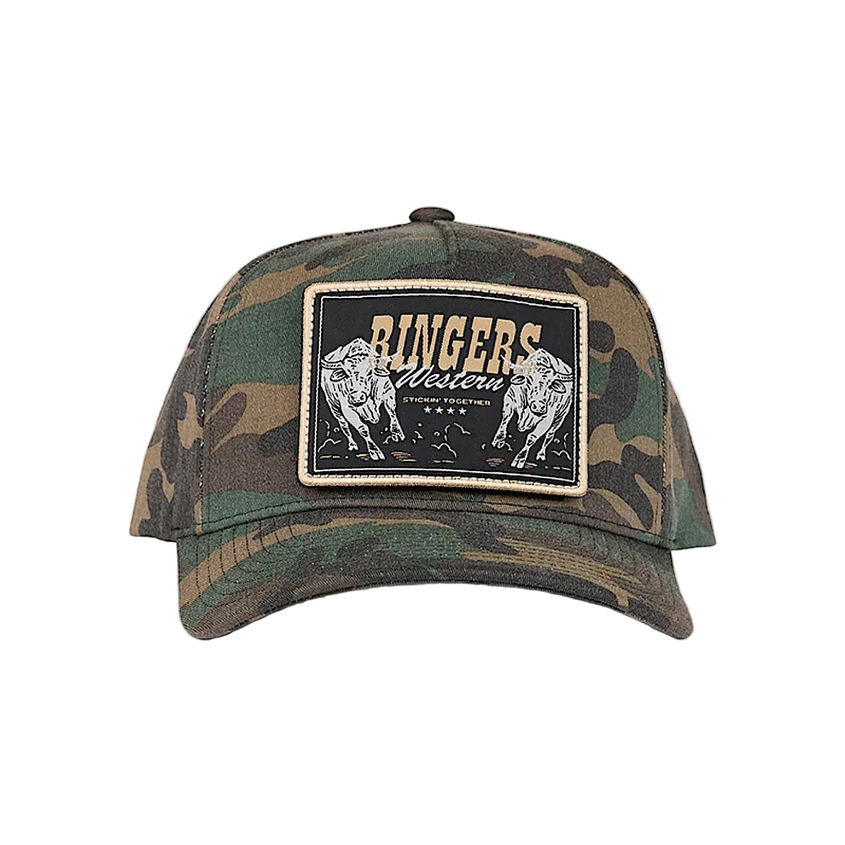 Ringers Western Switcheroo Baseball Cap - Camo