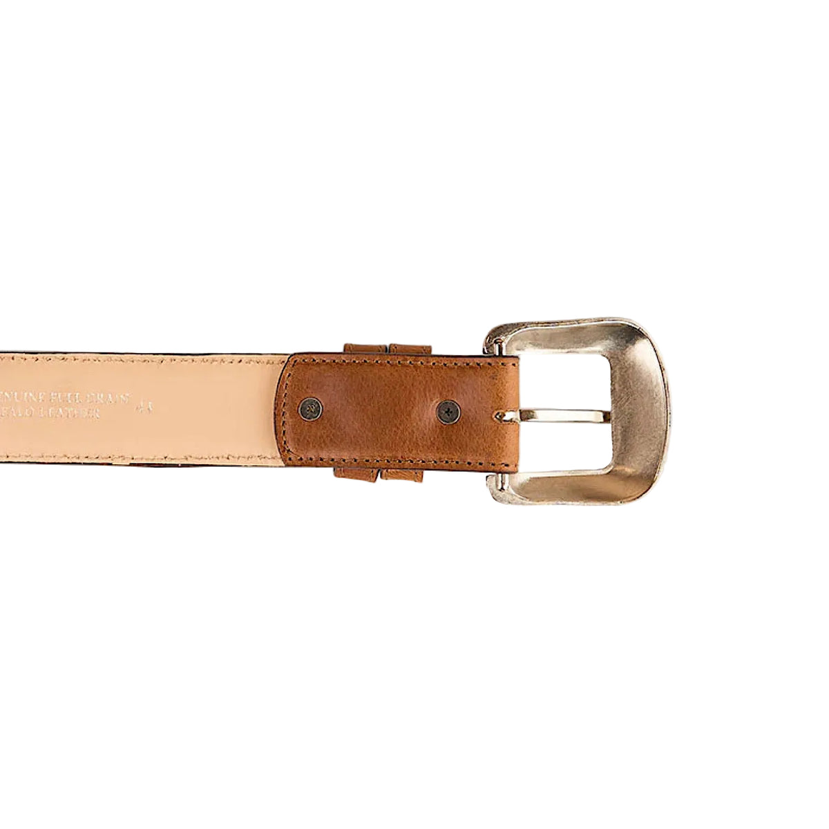 Ringers Western Sheriff Belt - Brown / Silver