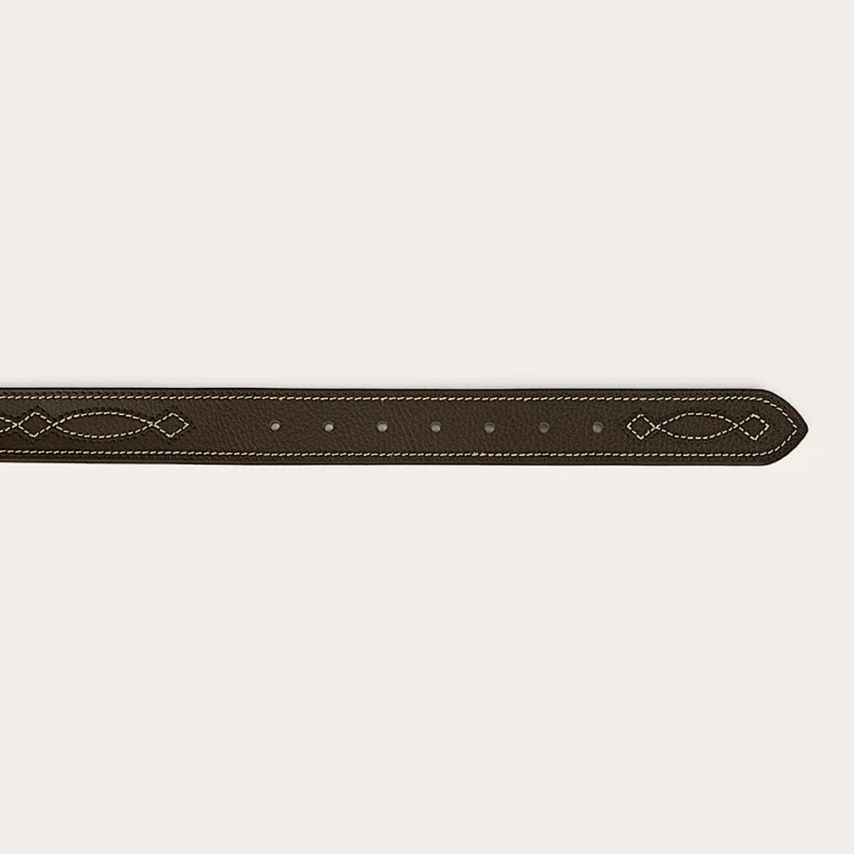 Ringers Western Crossover Belt - Black/Gold