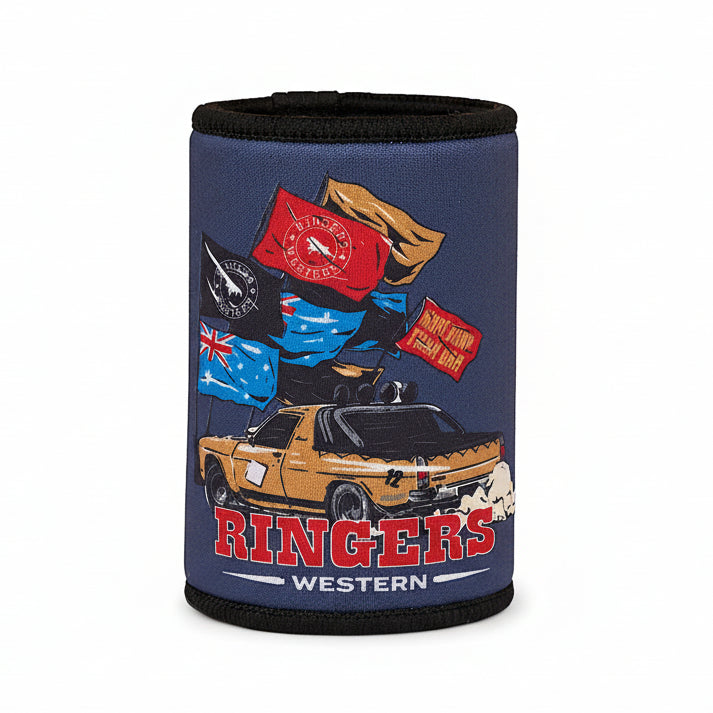 Ringers Western Ute Flag Stubby Cooler - Navy