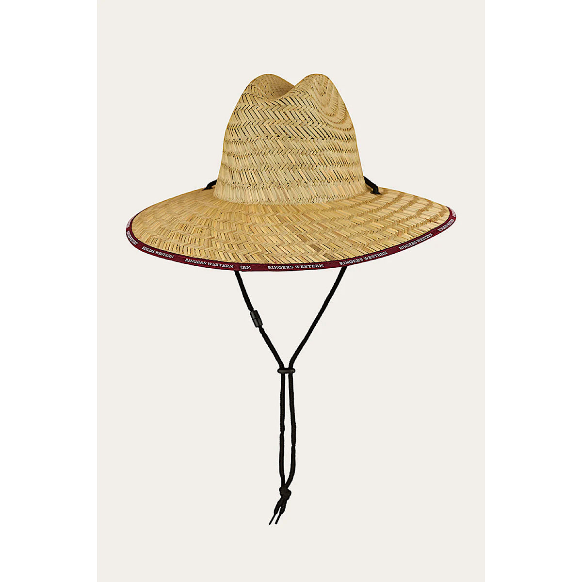 Ringers Western Paddy Straw Hat - Burgundy