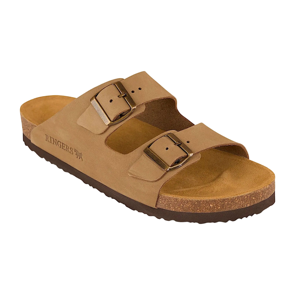 Ringers Western Ashford Leather Cork Sandal - Taupe