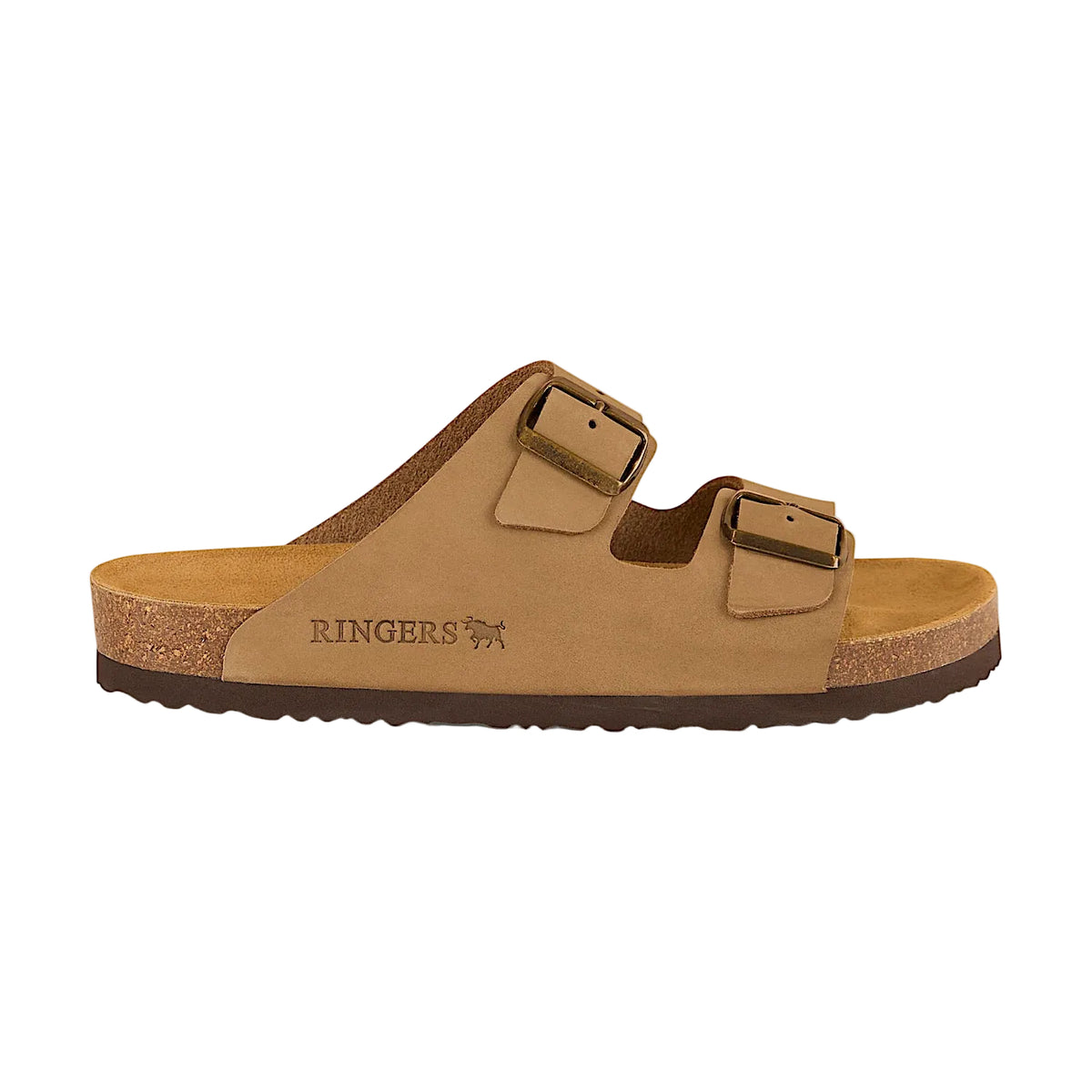 Ringers Western Ashford Leather Cork Sandal - Taupe