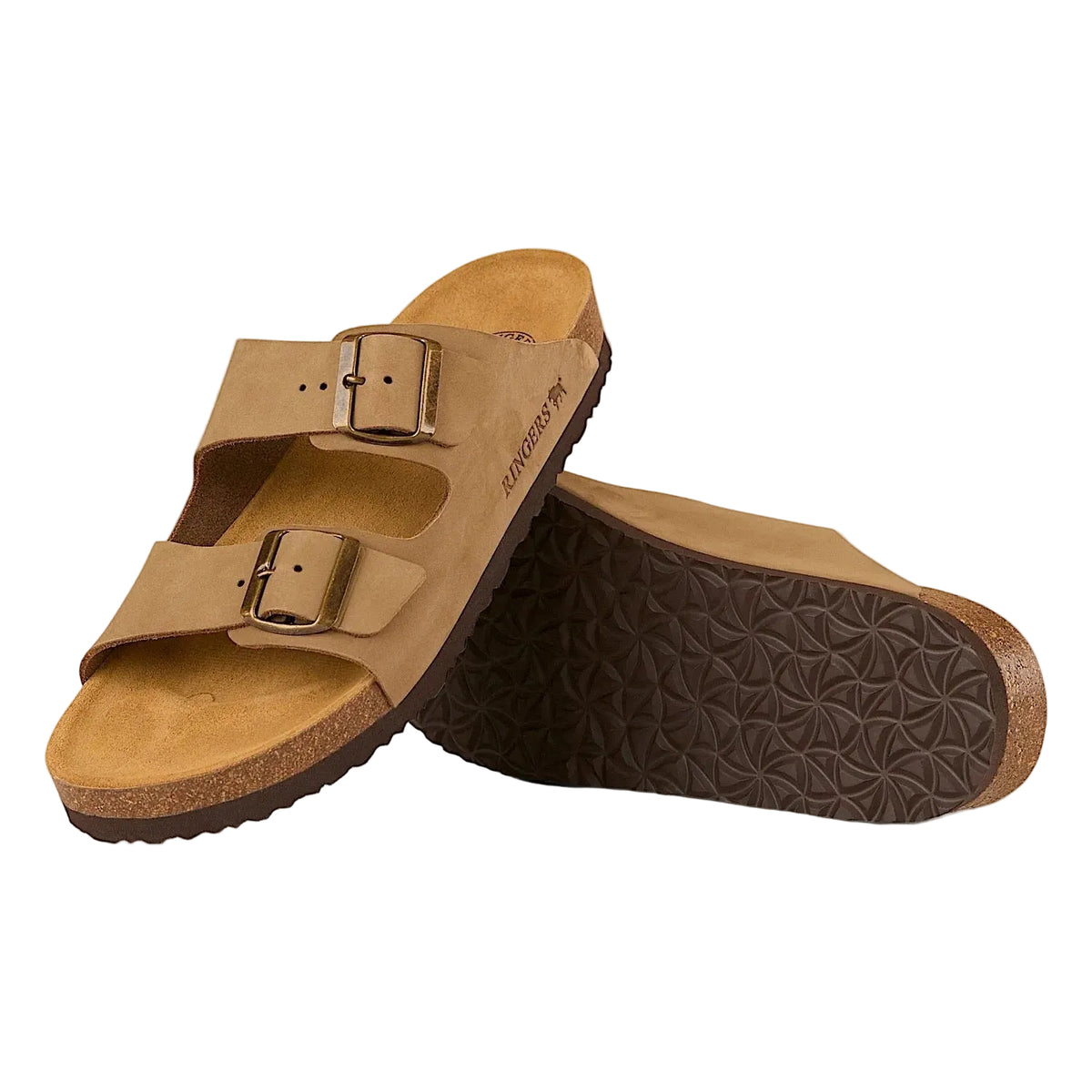 Ringers Western Ashford Leather Cork Sandal - Taupe