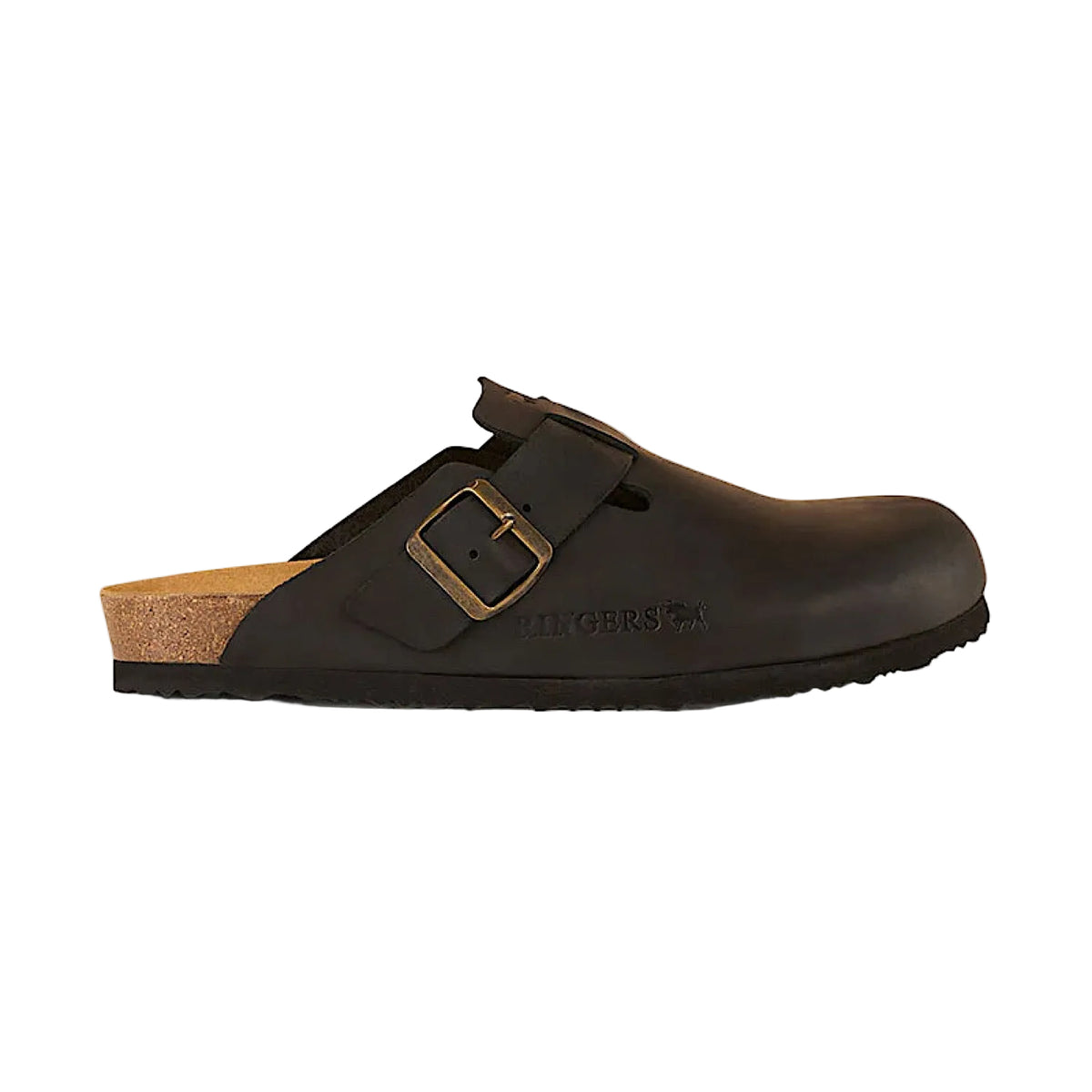 Ringers Western Byron Leather Cork Clog - Black