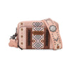 Wrangler Southwestern Crossbody Wallet Bag Pink