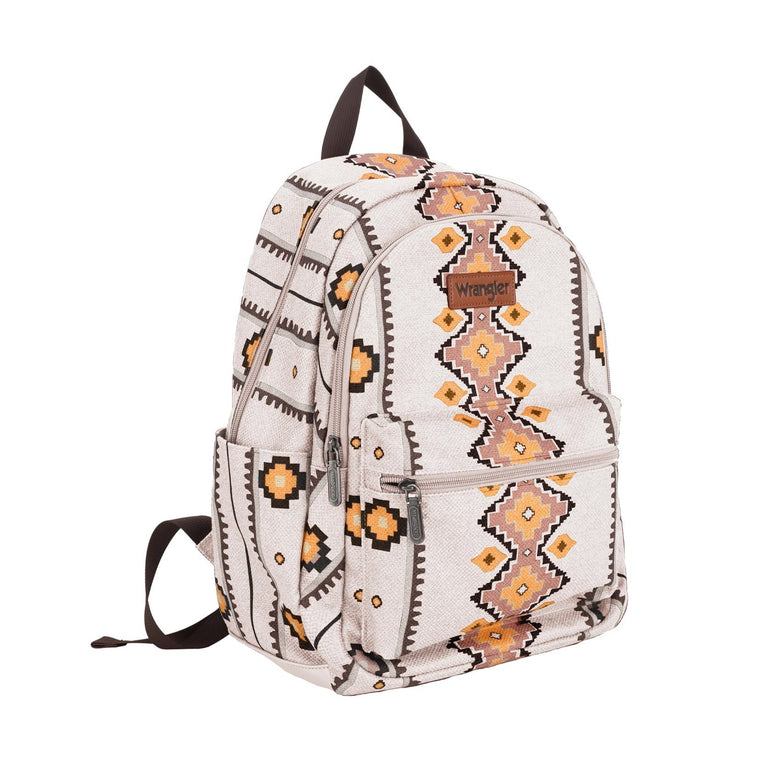 Wrangler Southwestern Canvas Backpack Natural