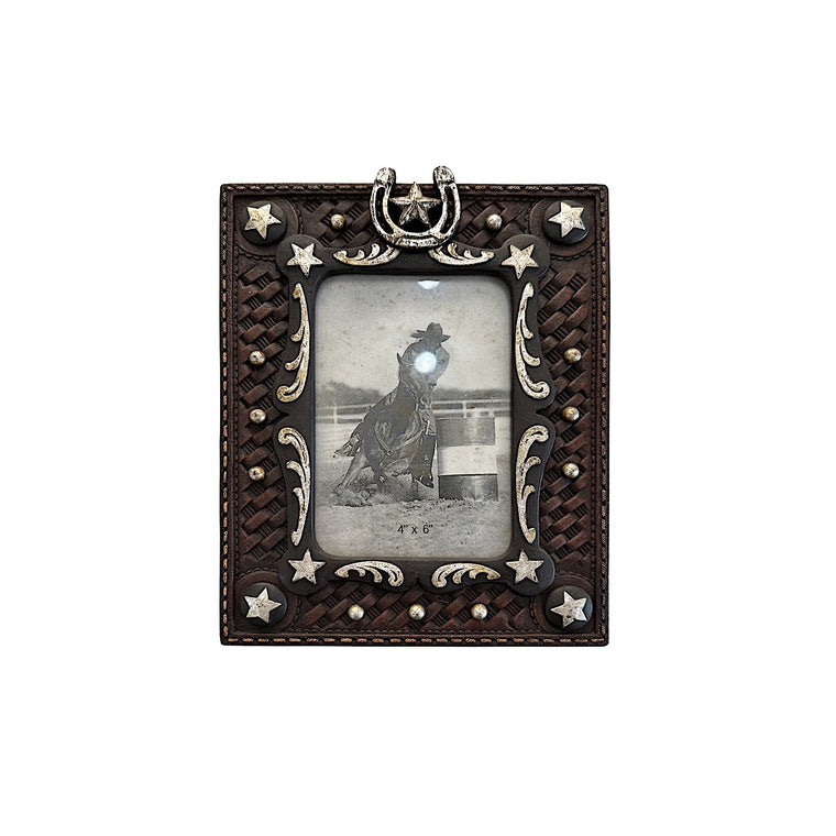 Pure Western Horseshoe Picture Frame