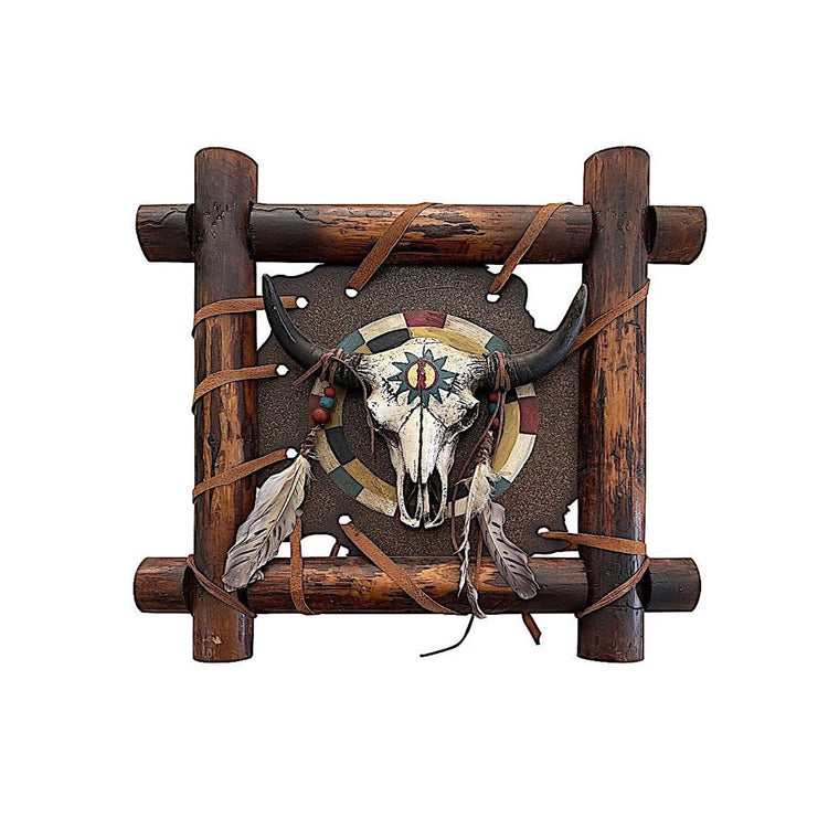 Pure Western Steers Head Wall Decoration