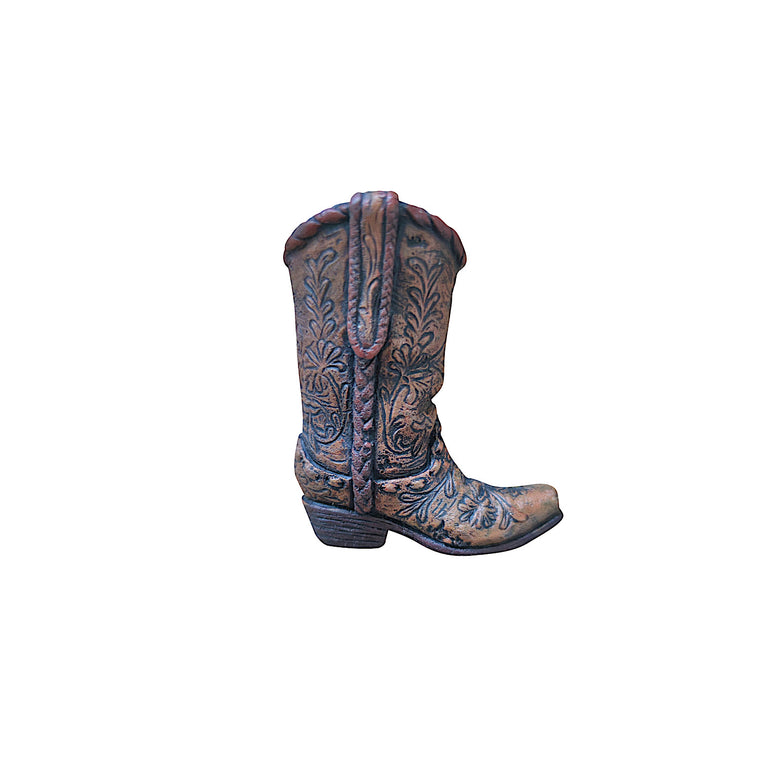 Pure Western Boot Magnet - Embossed