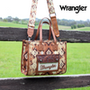 Wrangler Aztec Crossbody Tote Bag Tan