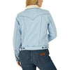 Wrangler Q Women's Retro Denim Jacket - Light Wash