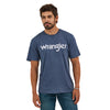 Wrangler Men's Kabel Logo Tee - Navy