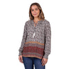 Pure Western Women's Hudson Blouse - Multi