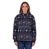 Pure Western Women's Luna 1/4 Zip Pullover - Multi