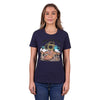 Pure Western Women's Renee Short Sleeve Tee - Navy